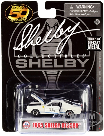 1:64 1965 Shelby GT350R White #98B