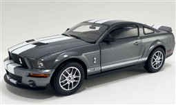 1:18 2007 Ford Mustang Shelby GT500- Windevil Blue/ Grey