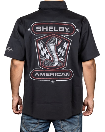 Shelby American Black Work Shirt