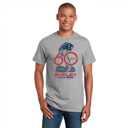 Shelby 60 Years Grey Anniversary T-Shirt
