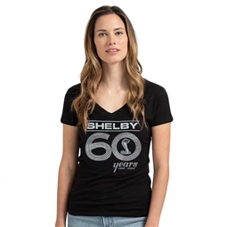Shelby 60 Years Women's V-Neck T-Shirt