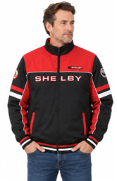 Team Shelby Soft Shell Jacket- Red/ Black