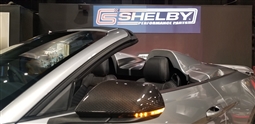 2015-2022 Mustang Carbon Fiber Mirror Cap (LH w/turn)