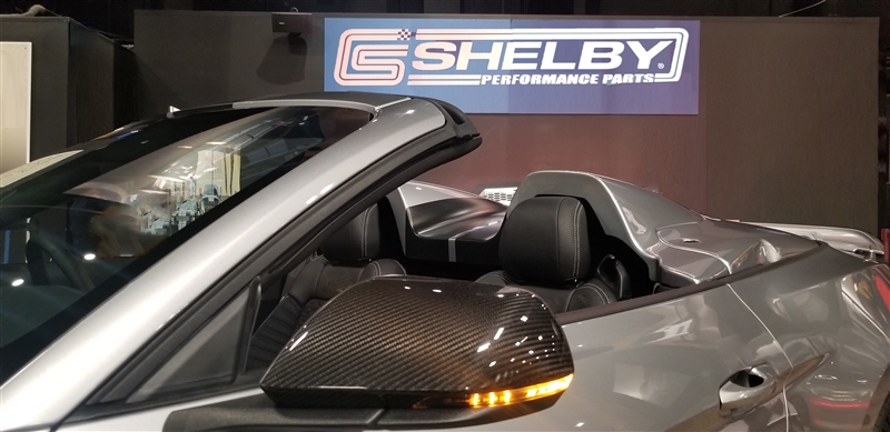 2015-2021 Mustang Carbon Fiber Mirror (LH w/turn)