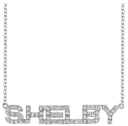 "SHELBY" Sterling Silver Necklace