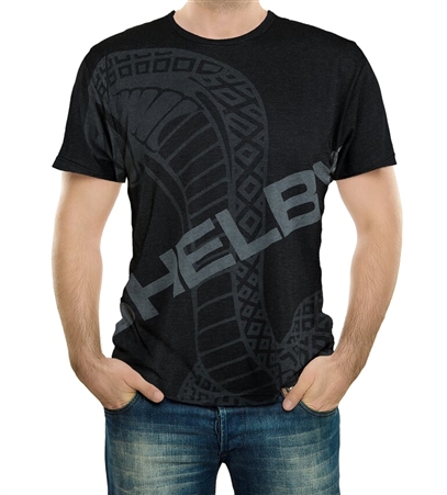 Enlarged Super Snake Black T-Shirt