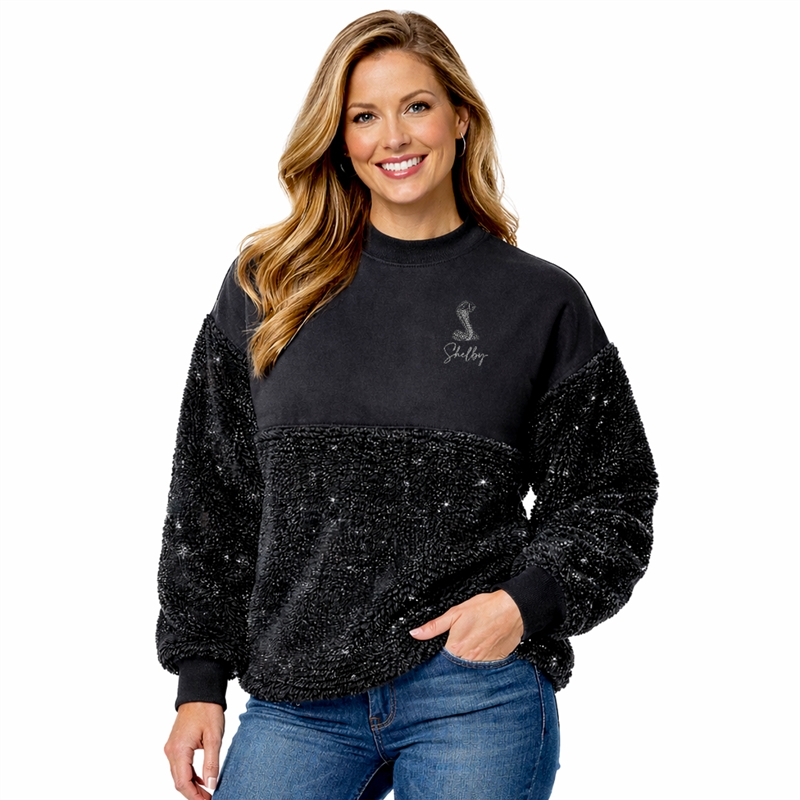 Shelby Ladies Cuddle Spirit Jersey- Black