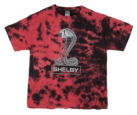 Shelby Snake Youth Red Tie-Dye T-shirt