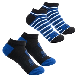 Shelby Ladies Sublimated Low-Cut Socks - 2 Pair