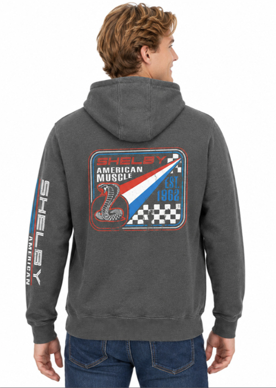 photo of Shelby American Supersnake Lux Hoody - Heather Charcoal from Shelby Store