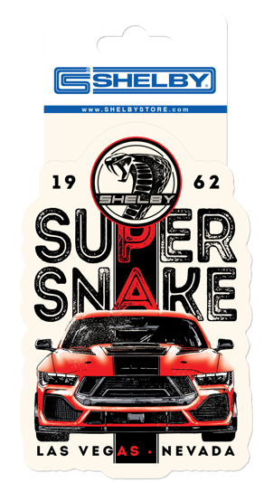Shelby Super Snake Block Sticker