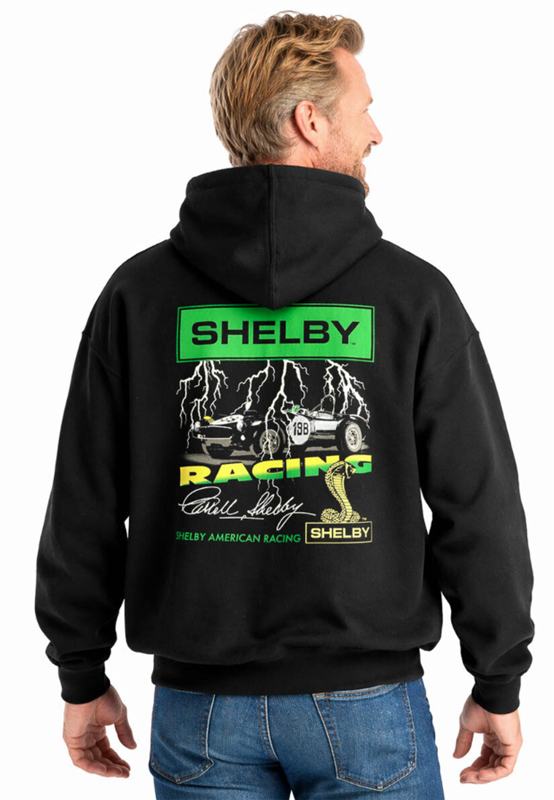 Shelby American Racing Hoody- Black