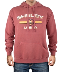 Shelby American Legacy Red Pullover Hoody
