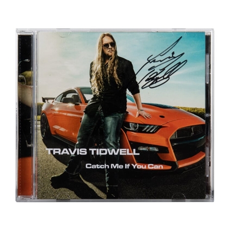 Travis Tidwell Autographed Music CD