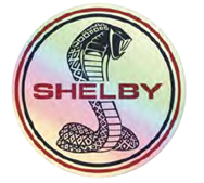 Shelby Split Tiffany Holographic Sticker