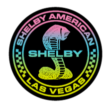 Shelby Vegas Acrylic Lapel Pin