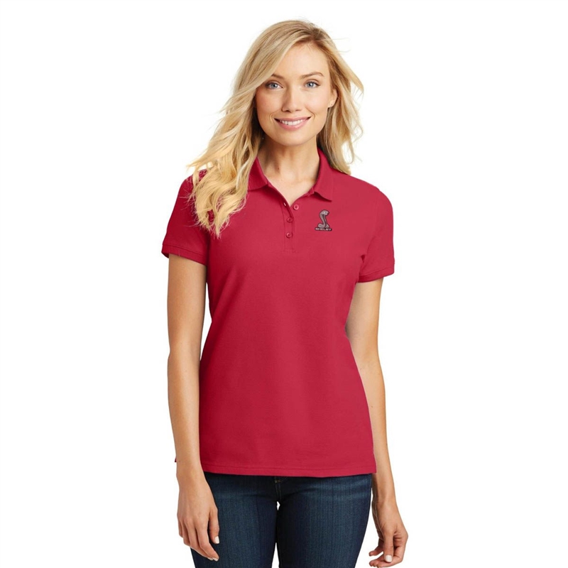 Shelby Ladies Pro React Polo - Red