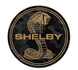 Shelby Black Camo Sticker