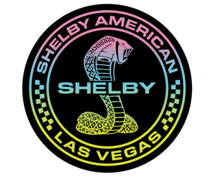 Shelby Las Vegas Colors Stickers
