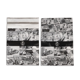 Shelby Poly Shipping Envelope- Grayscale