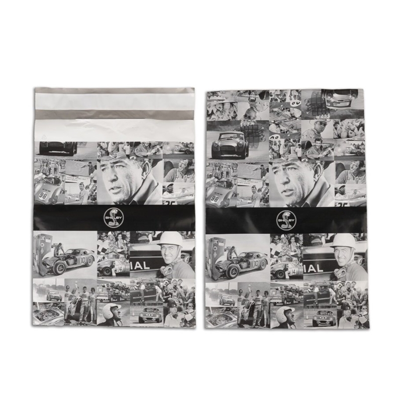 Shelby Poly Shipping Envelope- Grayscale