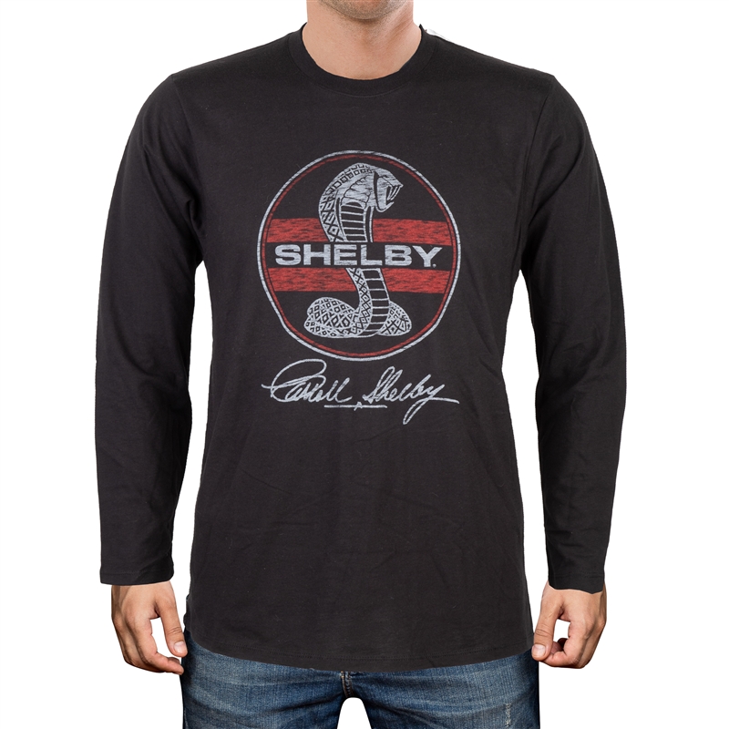 Shelby Logo Stripes Long Sleeve T-Shirt
