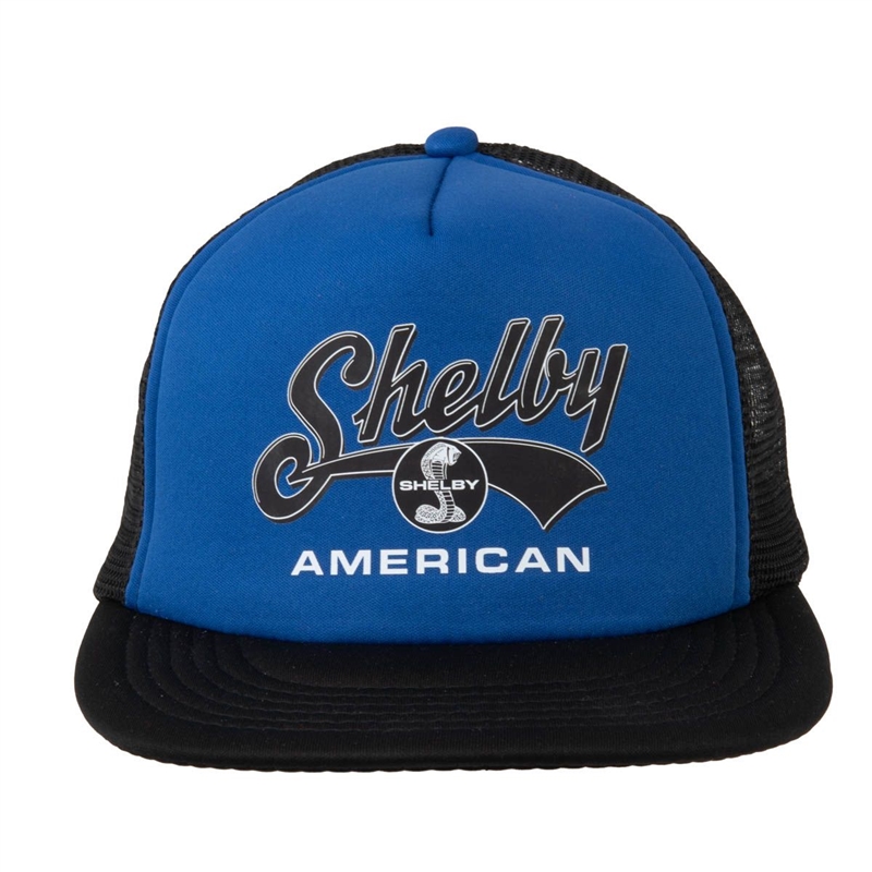 Shelby Script Flat Bill Mesh Hat