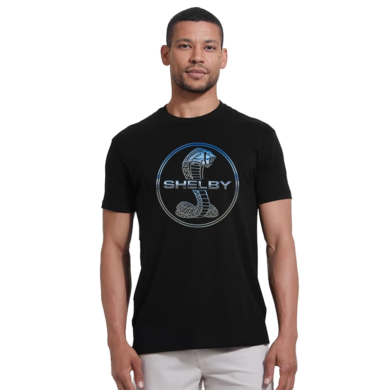 Shelby Chrome Reflection Tee - Black