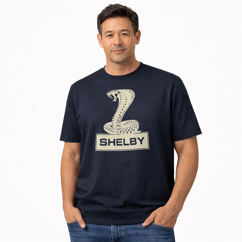 Shelby Everyday Navy Cotton Tee