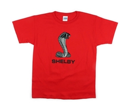 Shelby Snake Youth Red Tee