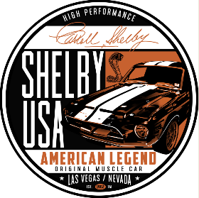 Shelby American Legend Metal Sign