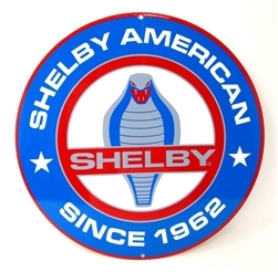 Shelby American Cobra Metal Sign
