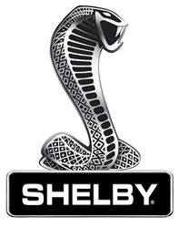 Snake over Shelby Metal Sign