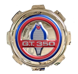 G.T.350 Cobra Gas Cap 3-D Wall Mirror Sign