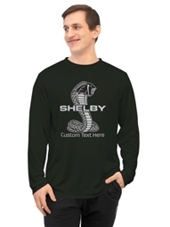 Personalized Snake Performance Long Sleeve T-Shirt CHOOSE FROM 5 COLORS