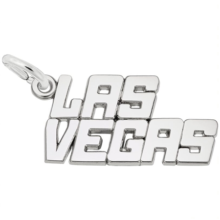 Shelby Las Vegas Charm- GOLD or SILVER