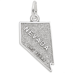 Nevada State Charm- GOLD or SILVER