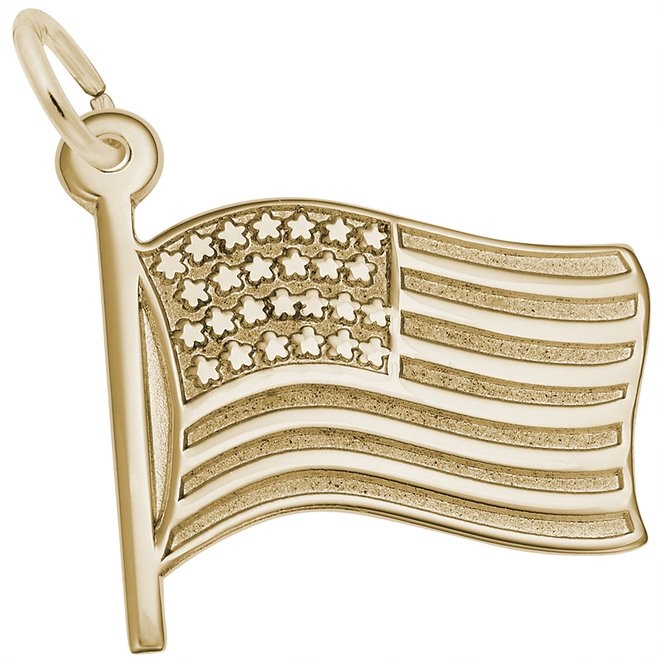 US Flag - GOLD or SILVER