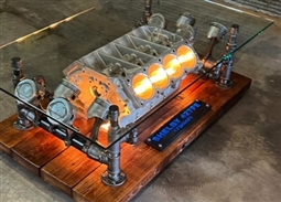Carroll Shelby 427 Engine Block Coffee Table