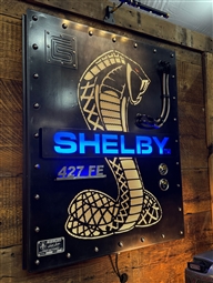 LIMITED EDITION Shelby Snake Wall Sign