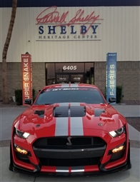 Shelby Model Street Windshield Banner