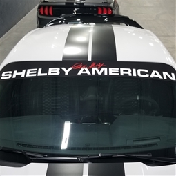 Shelby American Street Windshield Banner