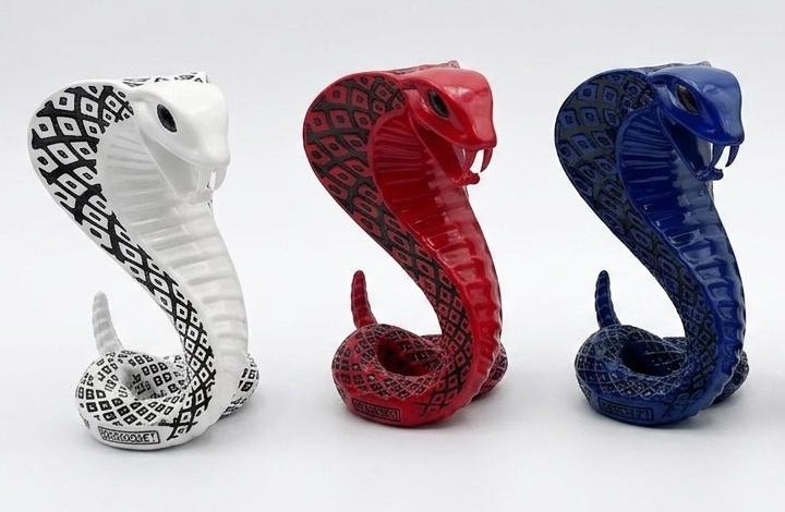 Shelby Snake Color Statue- (Available in Multiple colors)