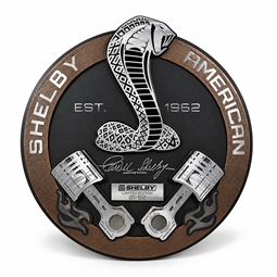 Shelby American Piston 3D Metal Sign - Limited Edition