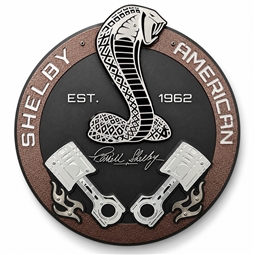 Shelby American Piston Compressed Metal Sign - 18"