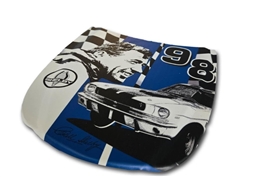 Carroll Shelby # 98 Hood Metal Wall Decor - 10.25 x 11"