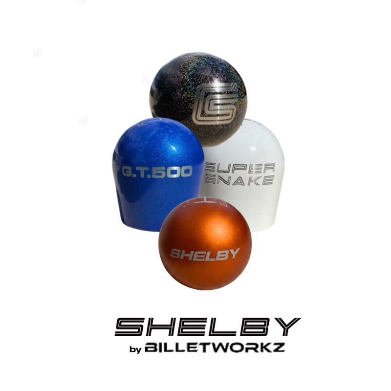Shelby Custom Billet Shift Knob - Manual