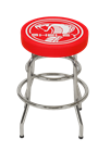 Custom Shelby Circle Snake Pub Bar Stool (Available in multiple colors)