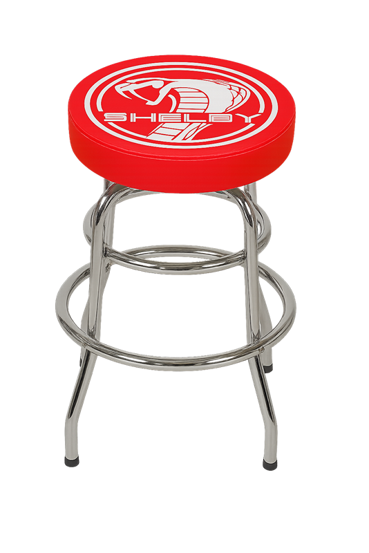 Custom Shelby Circle Snake Pub Bar Stool (Available in multiple colors)
