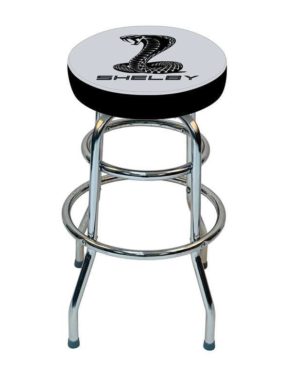 Custom Shelby Snake Pub Bar Stool- Available in multiple colors